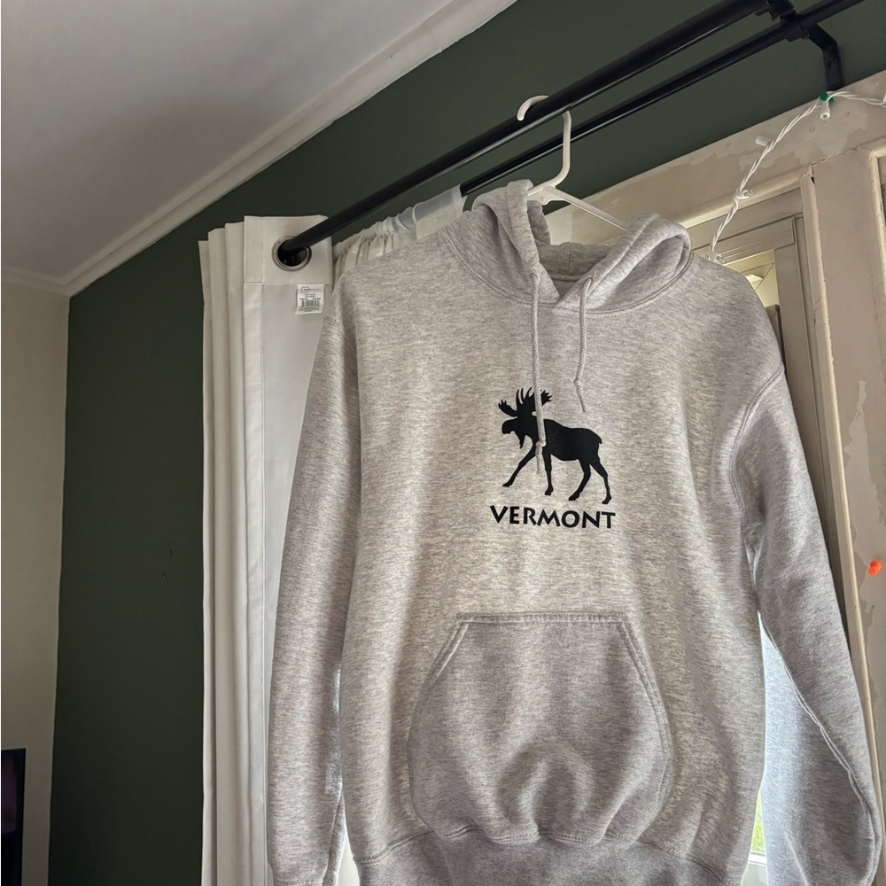 Gray Vermont Hoodie